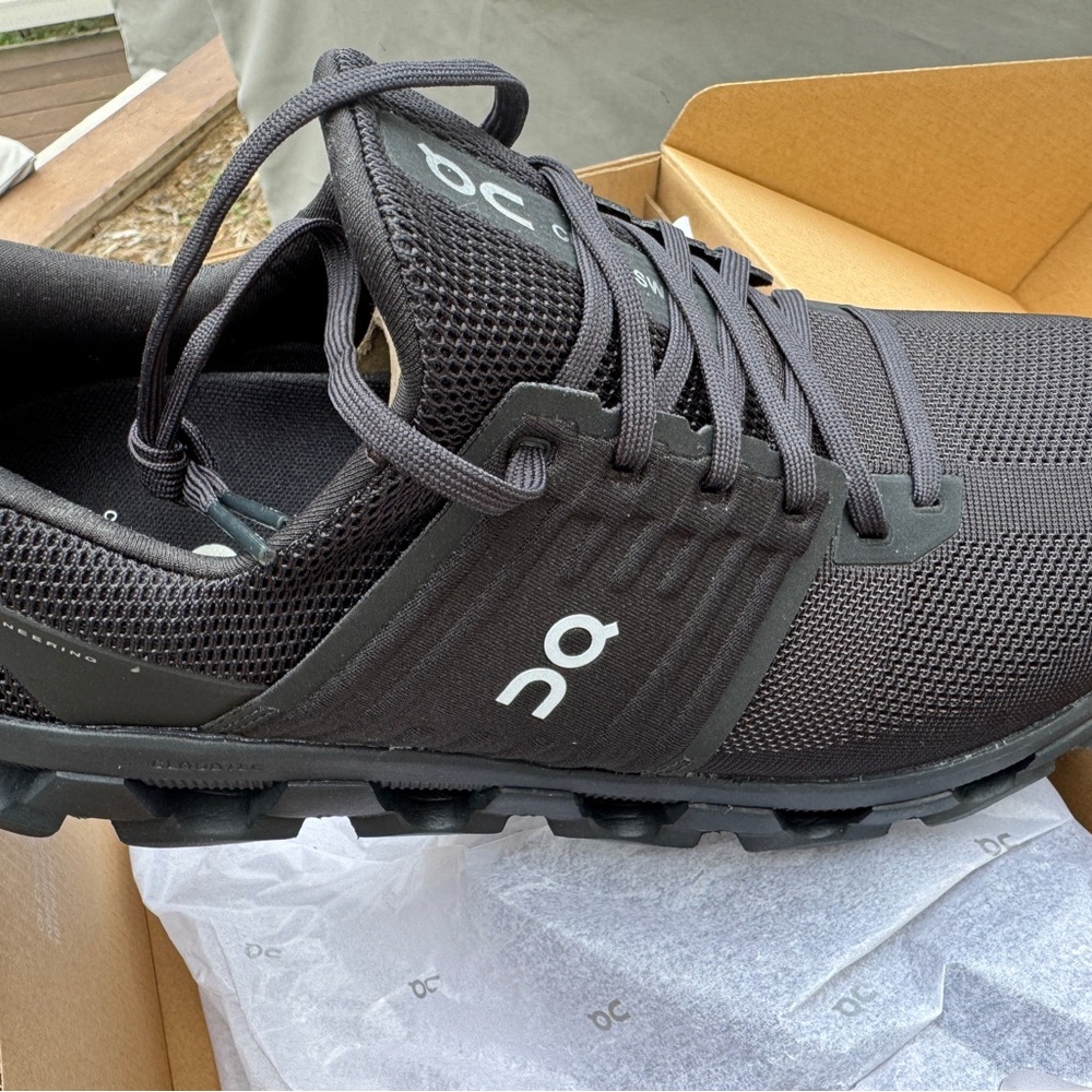 On Running Men's Charcoal Athletic Shoes - Size 10 - New, Never Worn